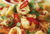 Squids Pickled Chilly — Chinese dish at Pokhara Chinese Restaurant